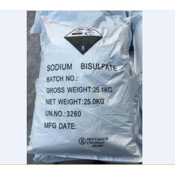 Bisulfato de sódio granular de cristal branco modificando-se